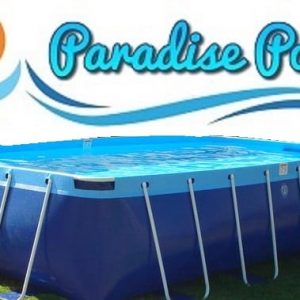 Caribbean Above Ground Pools - 5ft x 10ft x 52in Rectangle