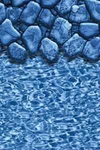 12ft x 18ft 48in-54in Boulder Print Overlap Liner