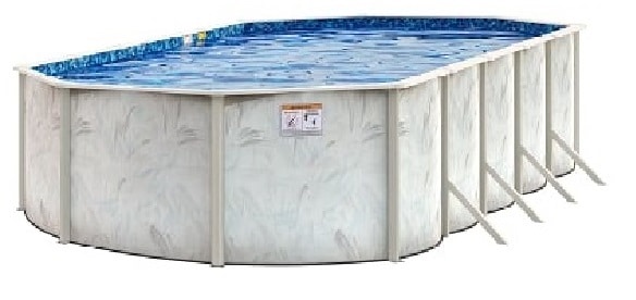 10ft x 15ft x 52in Oval Caspian 54 Above Ground Pool