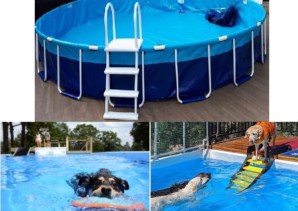 12ft x 52in Round Small Dog Pools