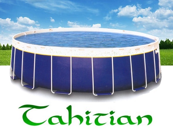 24ft x 52in Tahitian Round Above Ground Pool