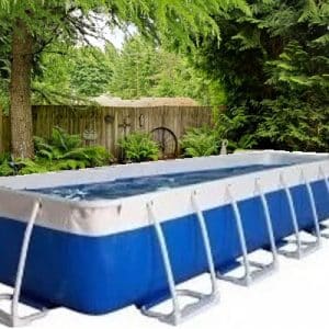 8ft x 30ft x 60in Liberty Lap Pools - With 3hp Pump