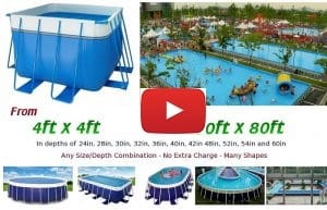 60 Above Ground Pools In Sixty Seconds