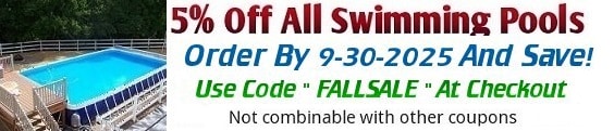 5% Off Pool Sale