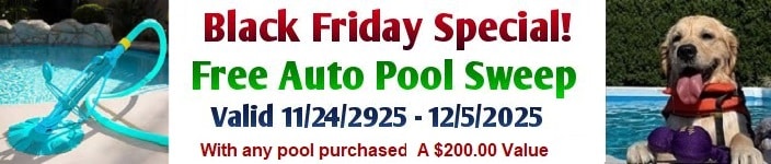 Black Friday Pool Sale
