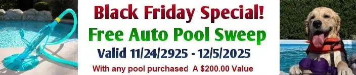 Black Friday Pool Sale